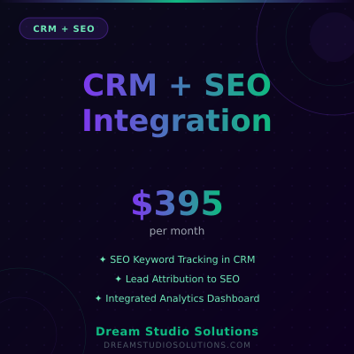 CRM/SEO Integration Management - Complete CRM and SEO integration for maximum conversion - Available from Apex Digital Marketing